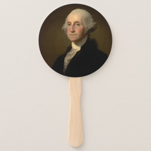 George Washington 1st American President by Stuart Hand Fan