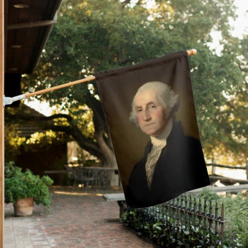 George Washington 1st American President by Stuart House Flag