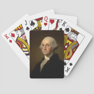 George Washington 1st American President by Stuart Poker Cards
