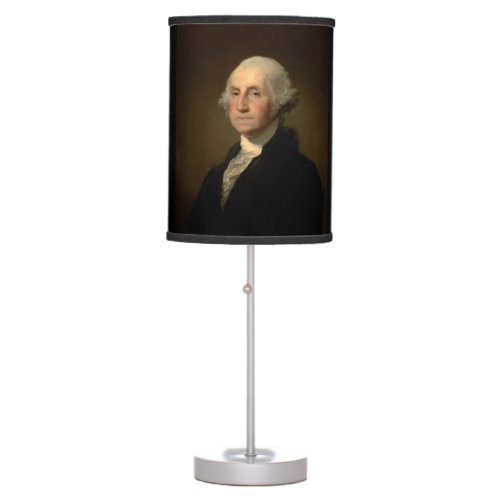 George Washington 1st American President by Stuart Table Lamp