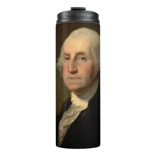 George Washington 1st American President by Stuart Thermal Tumbler