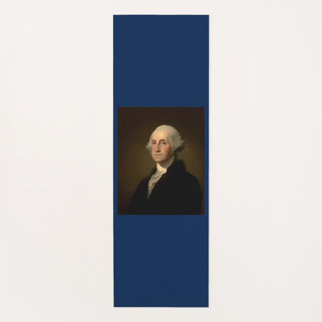 George Washington 1st American President by Stuart Yoga Mat (Front)