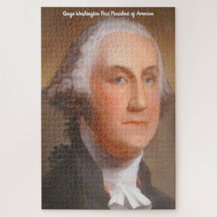 George Washington 1st President of America. Jigsa Jigsaw Puzzle