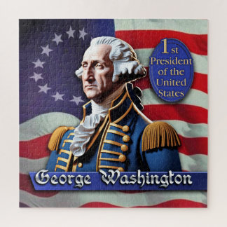 George Washington: 1st President of The U.S. Jigsaw Puzzle