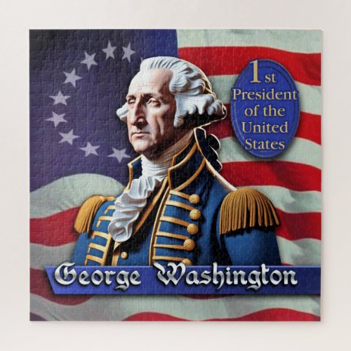 George Washington 1st President of The US Jigsaw Puzzle