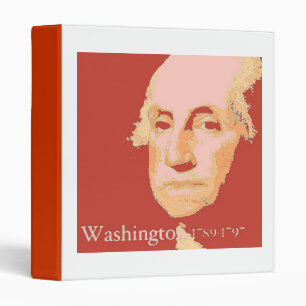 George Washington 3 Ring Binder