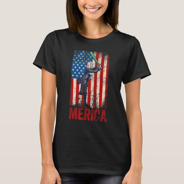 George Washington 4th Of July Women Men American U T-Shirt (Front)