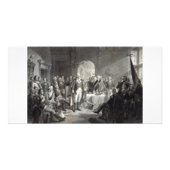 George Washington And His Generals Collector Card by vintageworks at Zazzle