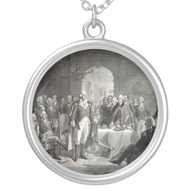 George Washington and His Generals necklace (Front)