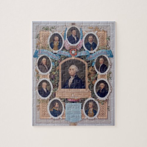 George Washington and The Masons Of The Revolution Jigsaw Puzzle
