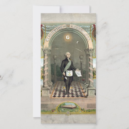 George Washington as a Freemason (Front)