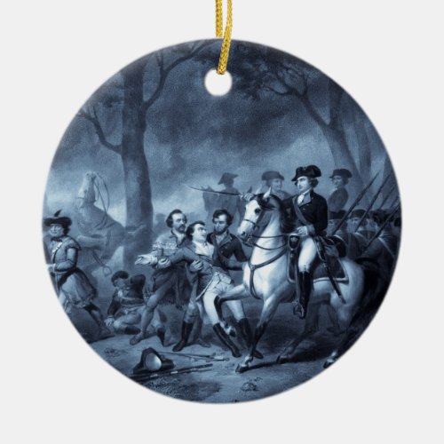 George Washington as a Soldier ornament