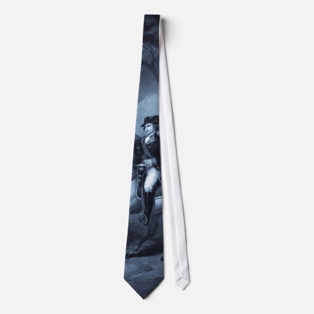 "George Washington as a Soldier" tie (Front)