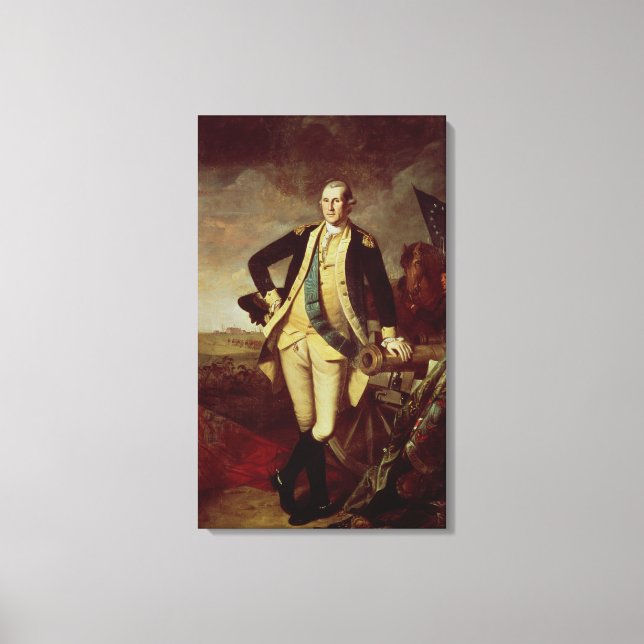 George Washington at Princeton, 1779 Canvas Print (Front)