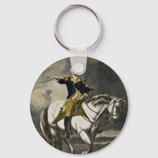 George Washington at Trenton Keychain