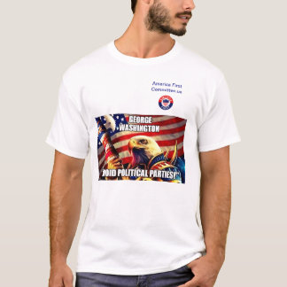 George Washington "Avoid Political Parties" T-Shirt