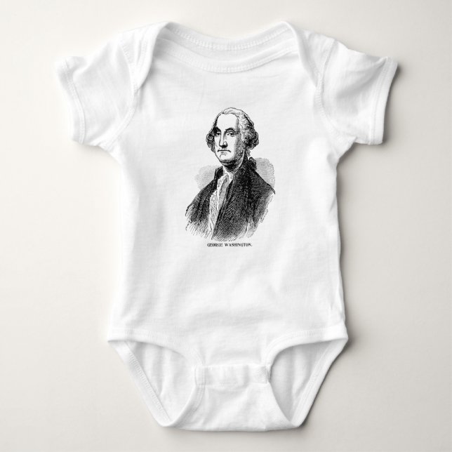 George Washington Baby Bodysuit (Front)