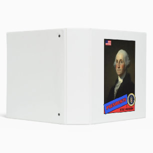 George Washington Baseball Card Binder