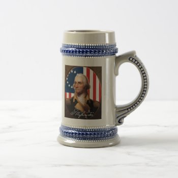 George Washington Beer Stein by s_and_c at Zazzle