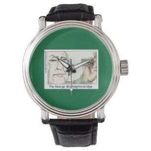 George Washington Bridge Funny Unisex Watch