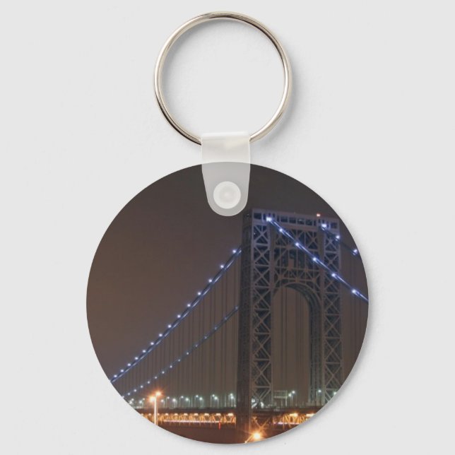 George Washington Bridge Keychain (Front)