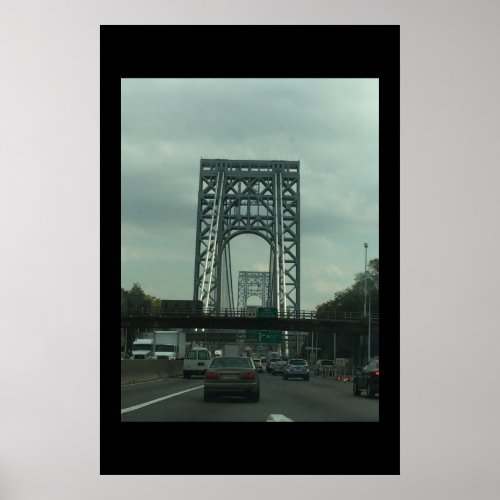 George Washington Bridge Photo Poster