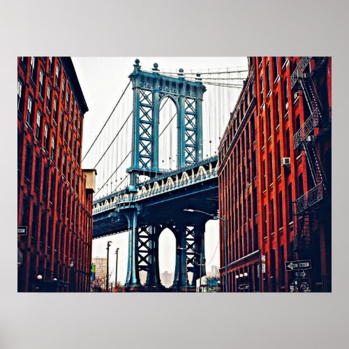 George Washington Bridge Poster