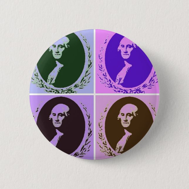 George Washington Button (Front)