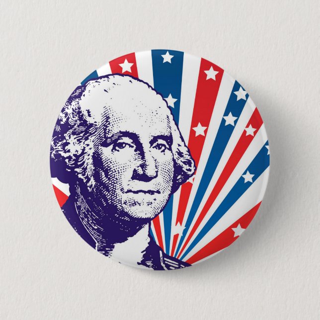 George Washington Button (Front)
