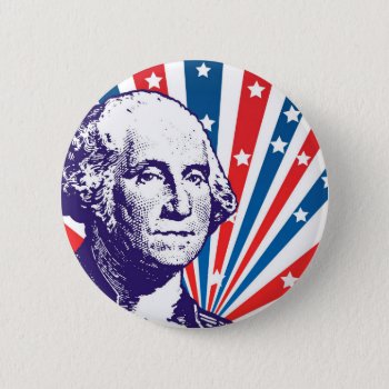 George Washington Button by Hodge_Retailers at Zazzle