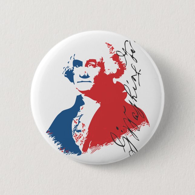 George Washington Button (Front)