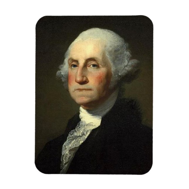 George Washington by Gilbert Stuart - Circa 1800 Magnet (Vertical)