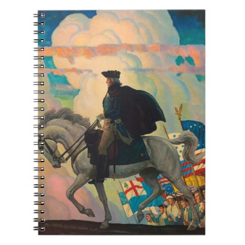 George Washington by Newell Convers Wyeth Notebook
