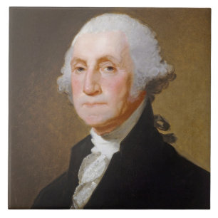 George Washington, c.1821 (oil on canvas) Ceramic Tile