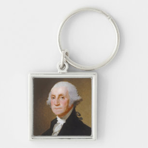George Washington, c.1821 (oil on canvas) Keychain