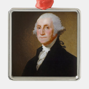 George Washington, c.1821 (oil on canvas) Metal Ornament