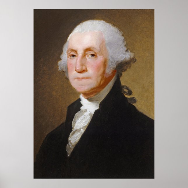 George Washington, c.1821 (oil on canvas) Poster (Front)