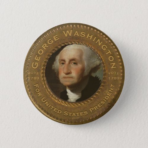 George Washington Campaign Button