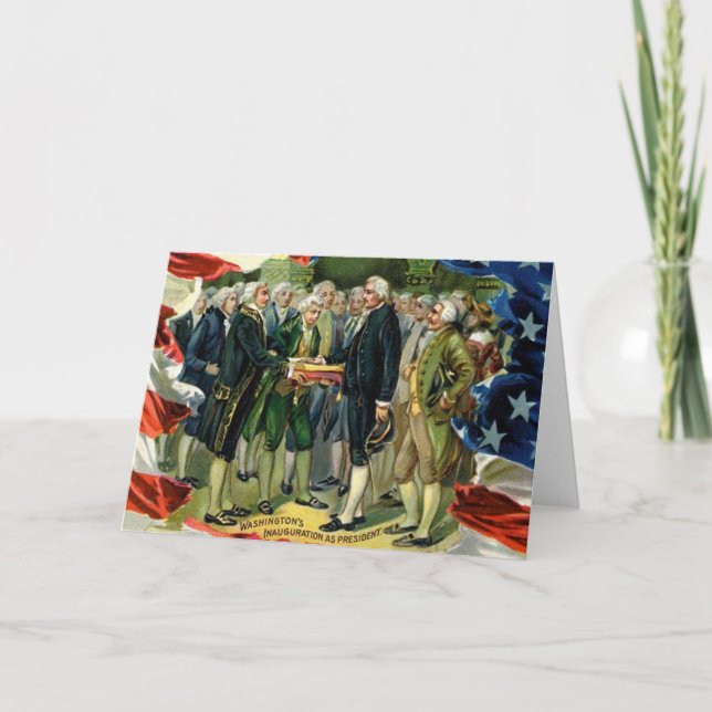George Washington Card (Front)