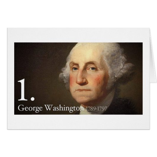 George Washington Cards (Front Horizontal)