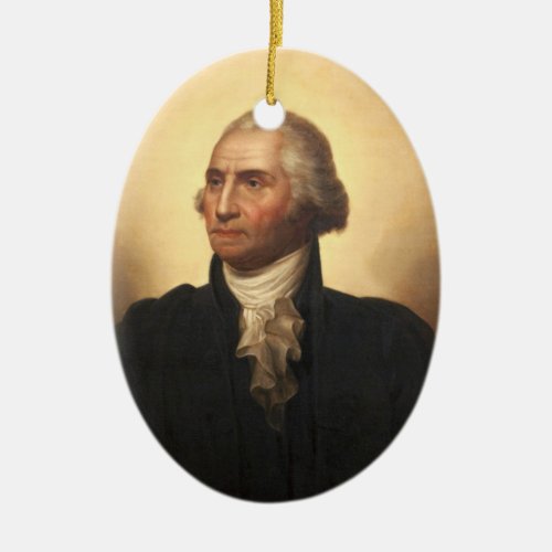 George Washington Ceramic Ornament