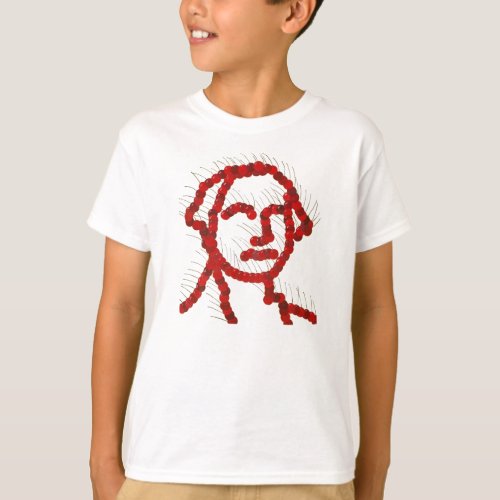 George Washington Cherry Portrait T_Shirt