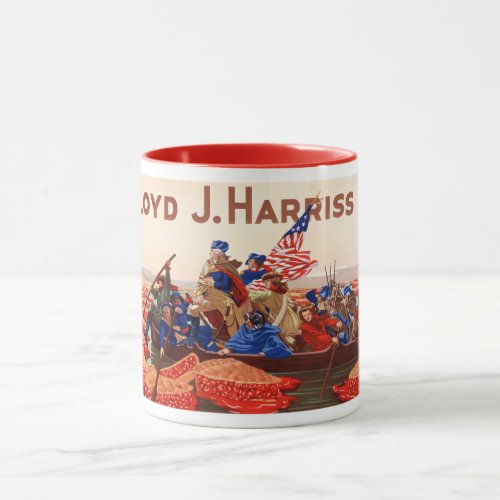 George Washington Crossing A River of Pies Mug