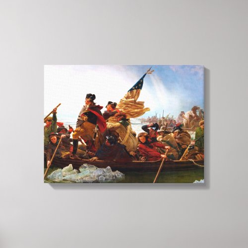 George Washington Crossing Of The Delaware River Canvas Print
