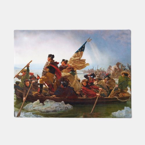 George Washington Crossing Of The Delaware River Doormat
