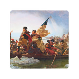 George Washington Crossing Of The Delaware River Metal Print