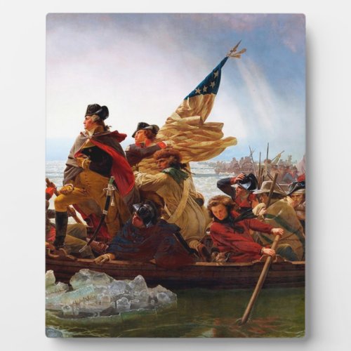 George Washington Crossing Of The Delaware River Plaque