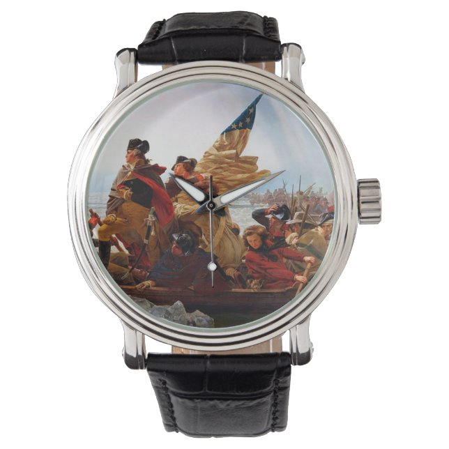 George Washington Crossing Of The Delaware River Watch (Front)