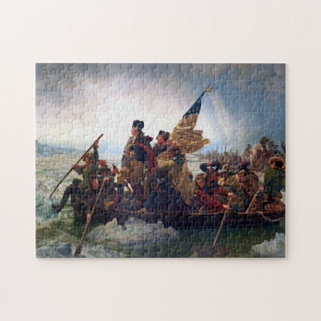 George Washington Crossing The Delaware Jigsaw Puzzle (Horizontal)