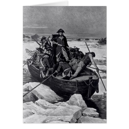 George Washington crossing the Delaware River Cards (Front)